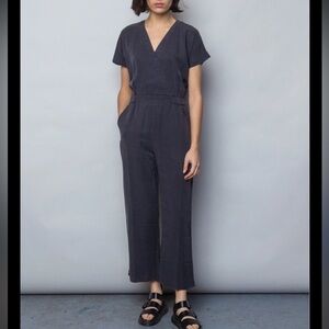 FOLK Clothing Wrap Cooling 100% Tencel Jumpsuit. Size 2 run big